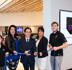 Saint-Hyacinthe Technopole inaugurates its new tourist information office in the convention centre