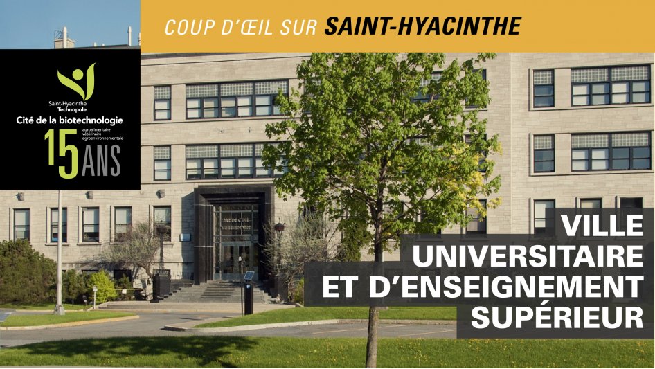 Faculté de médecine vétérinaire de Saint-Hyacinthe: Enseignement, recherche et services à la collectivité