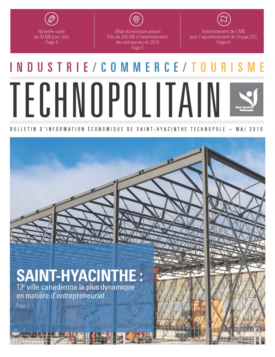 Le Technopolitain &#8211; Mai 2019