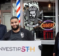 Fatouche Barber Shop ouvre ses portes avec le soutien du programme d’aide à l’implantation de commerces au centre-ville de Saint-Hyacinthe