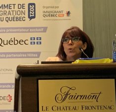 Saint-Hyacinthe Technopole présente ses activités de régionalisation et de recrutement de main-d’œuvre au Sommet de l’immigration