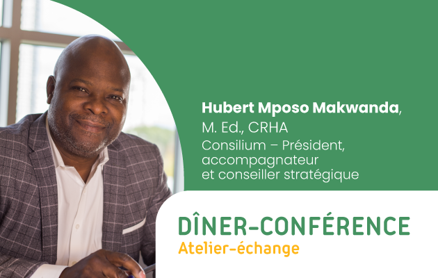 Dîner-conférence avec Hubert Makwanda