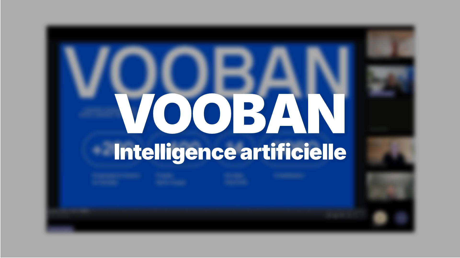 Webinaire | Vooban - Intelligence artificielle